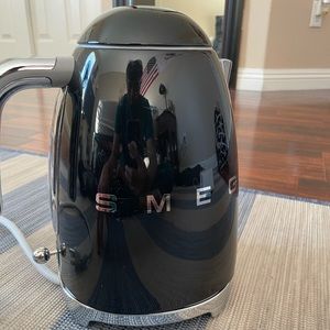 Crate and Barrel 
Smeg Black Retro Electric Kettle
